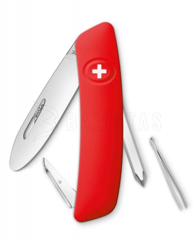 Couteau de poche suisse Swiza Junior J02 rouge