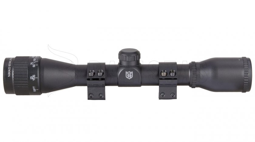 Lunette de visée Nikko Stirling Mountmaster 4x40 AO 1/2 Mil-Dot