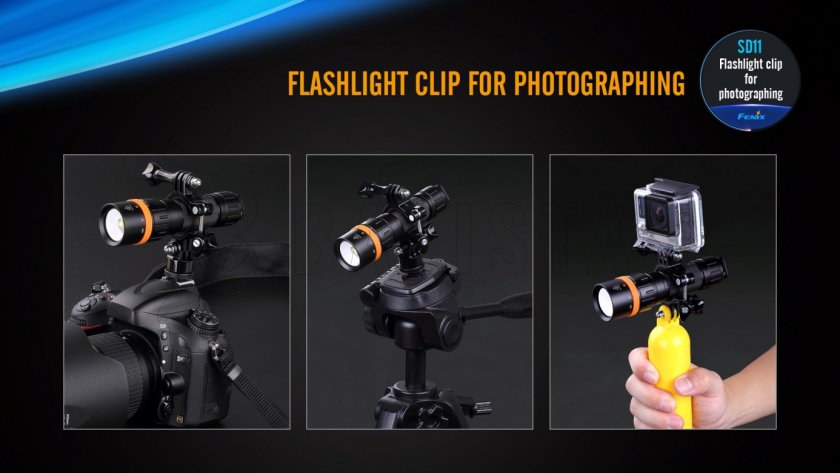 Lampe de poche LED de plongée Fenix SD11