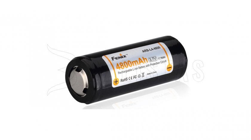 Batterie rechargeable Fenix 26650 4800 mAh (Li-Ion)