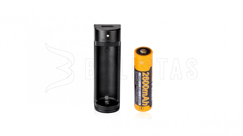Chargeur USB Fenix ARE-X1 + 18650 (2600 mAh)