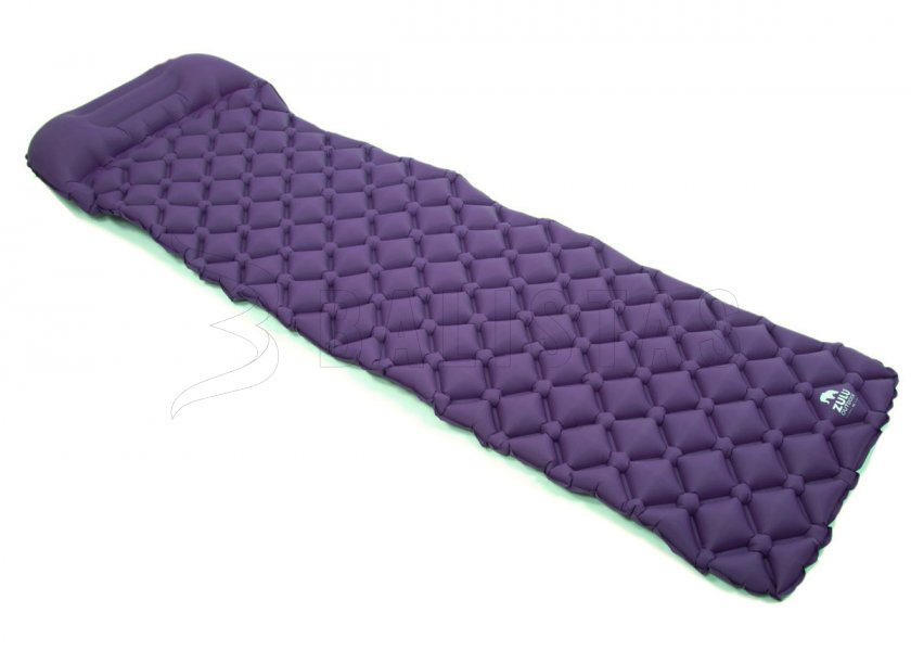 Matelas de camping gonflable Zulu Timi 5cm violet
