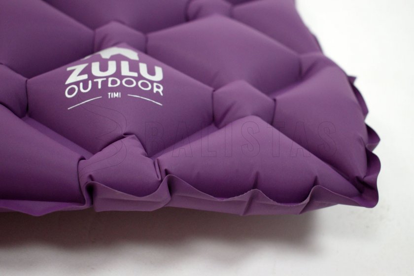 Matelas de camping gonflable Zulu Timi 5cm violet