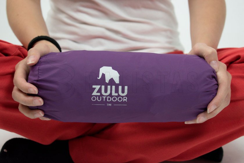 Matelas de camping gonflable Zulu Timi 5cm violet