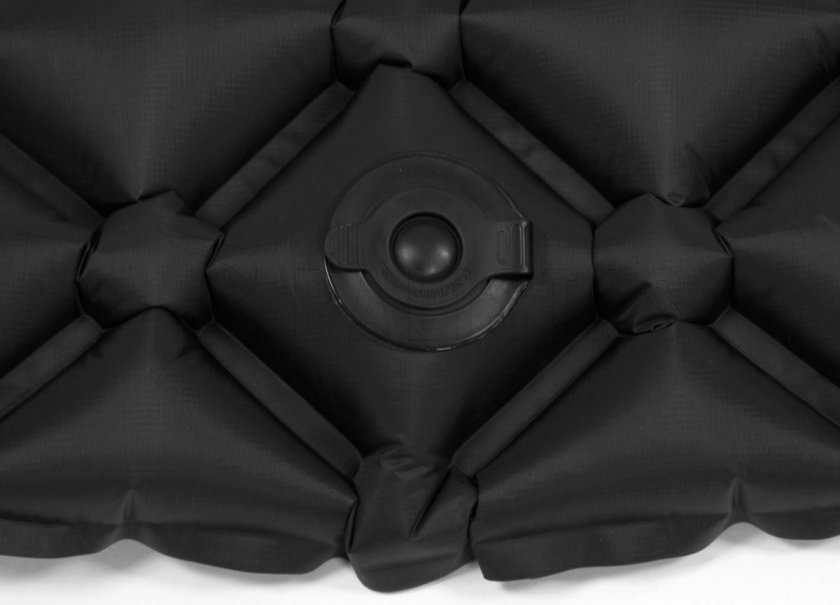 Matelas de sol gonflable Zulu Alex 5cm noir