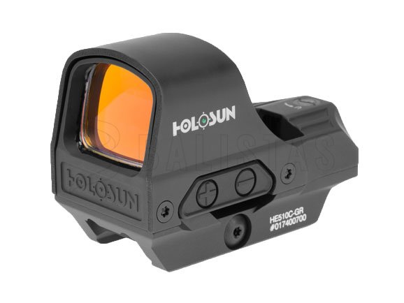 Holosun Open Reflex Collimator HE510C-GR vert