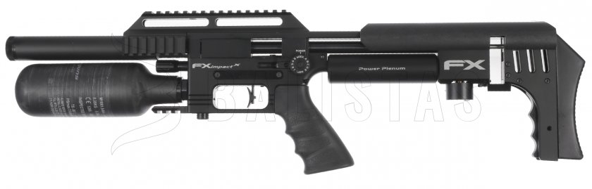 Carabine à air comprimé FX Impact MKII Compact, Power Plenum, black 5,5mm