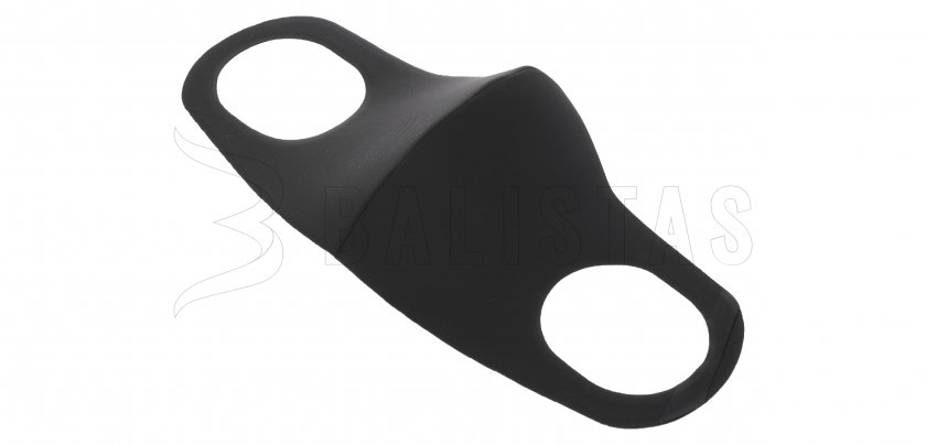 Masque noir - taille L