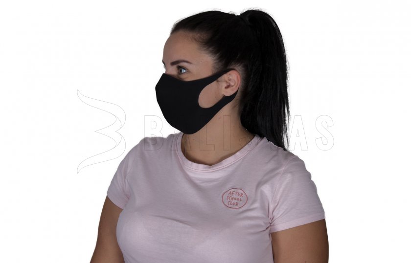 Masque noir - taille L