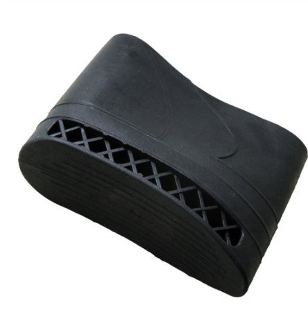 Plaque de couche en caoutchouc pour crosse PARD noire