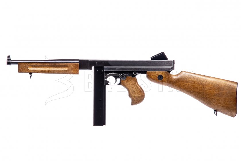 Pistolet-mitrailleur à air comprimé Umarex Legends M1A1 Thompson Legendary Semi-Auto 4,5mm