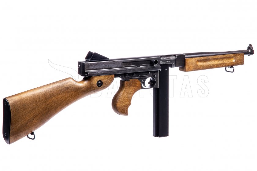 Pistolet-mitrailleur à air comprimé Umarex Legends M1A1 Thompson Legendary Semi-Auto 4,5mm