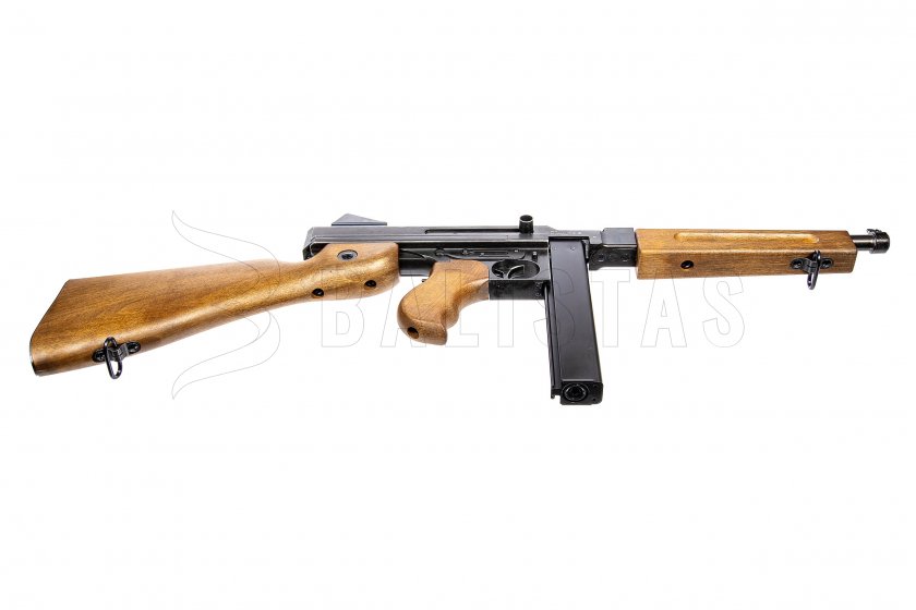 Pistolet-mitrailleur à air comprimé Umarex Legends M1A1 Thompson Legendary Semi-Auto 4,5mm