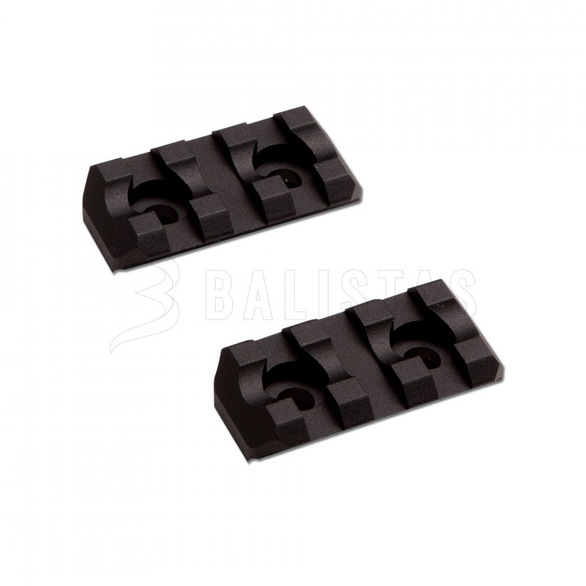 Barre ASG M-Lok 3 positions 2pcs