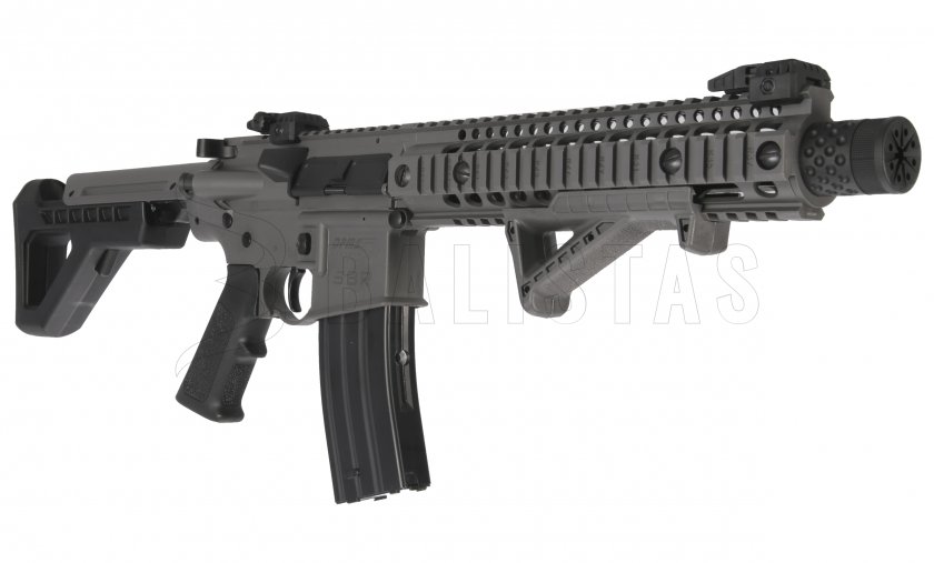 Carabine à air Crosman DPMS SBR Full Auto 4,5mm gris