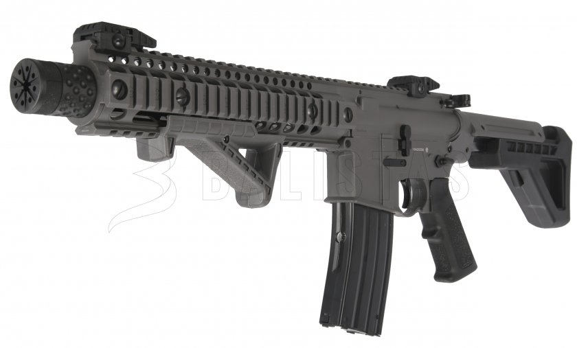 Carabine à air Crosman DPMS SBR Full Auto 4,5mm gris