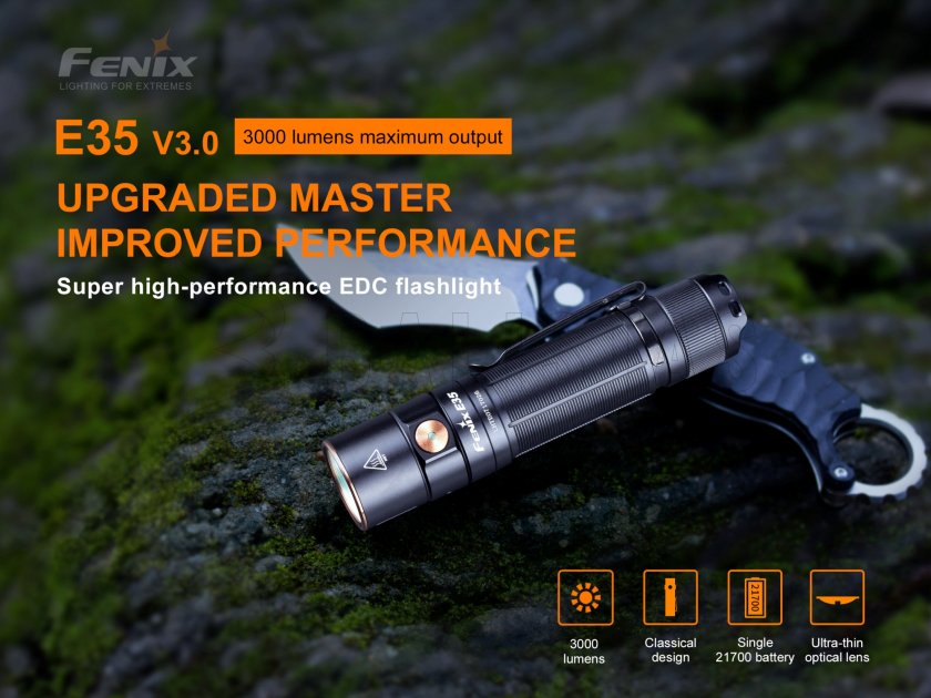 Lampe de poche Fenix E35 V3.0