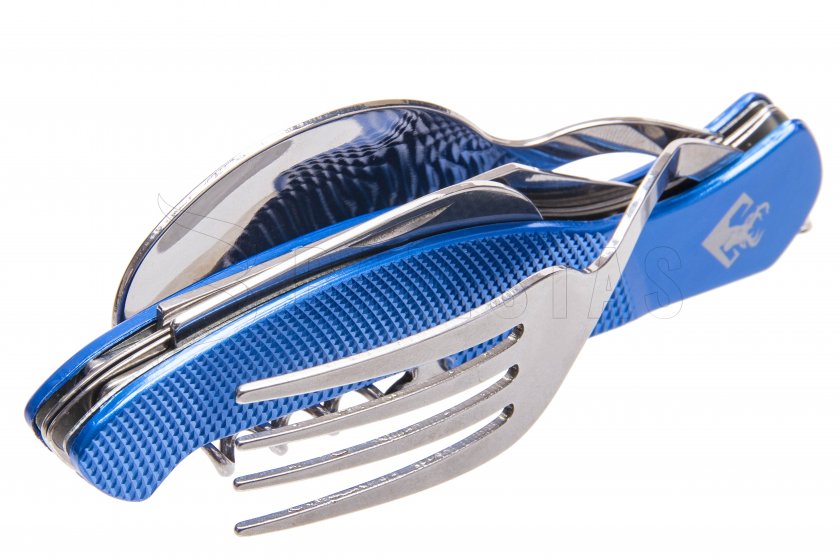 Couverts pliants Wildee Camper bleu