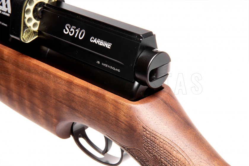 Carabine à air comprimé Air Arms S510 Carbine 5,5mm noyer
