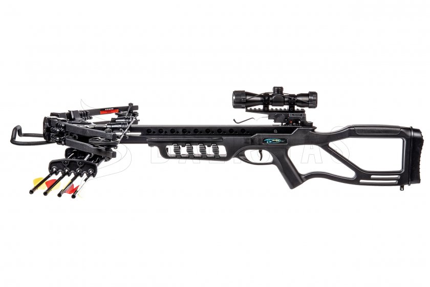 Arbalète Mankung Fighter XB86 185lbs noire KIT