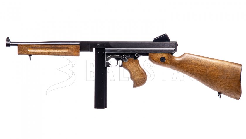 Pistolet-mitrailleur à air comprimé Umarex Legends M1A1 Thompson Legendary Full-Auto 4,5mm