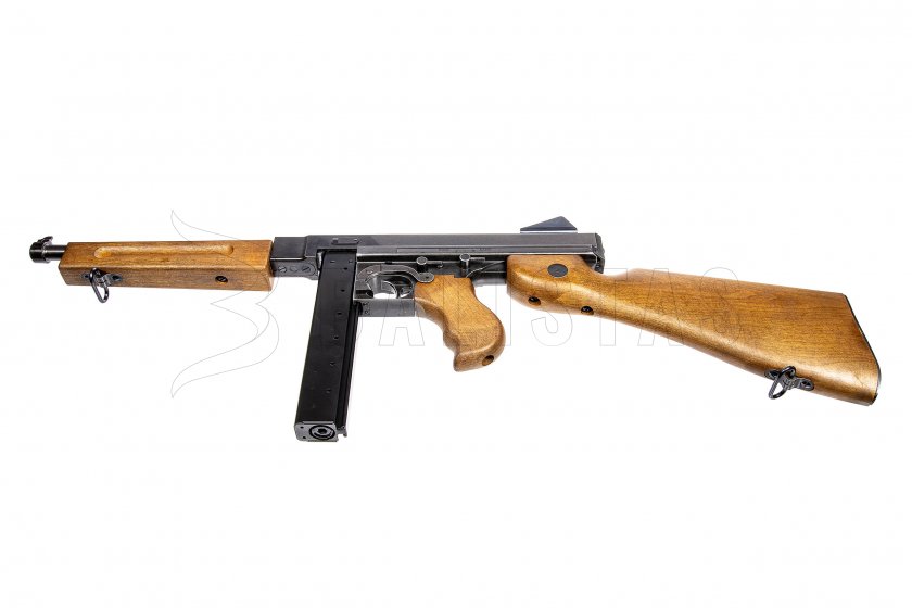 Pistolet-mitrailleur à air comprimé Umarex Legends M1A1 Thompson Legendary Full-Auto 4,5mm