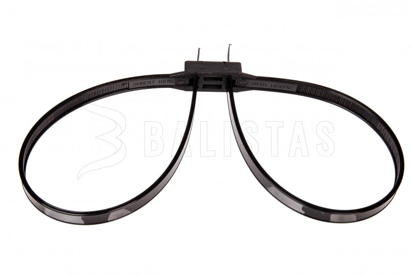 MFH menottes jetables noires 1pc