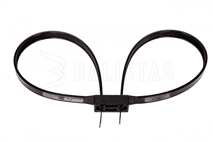 MFH menottes jetables noires 1pc