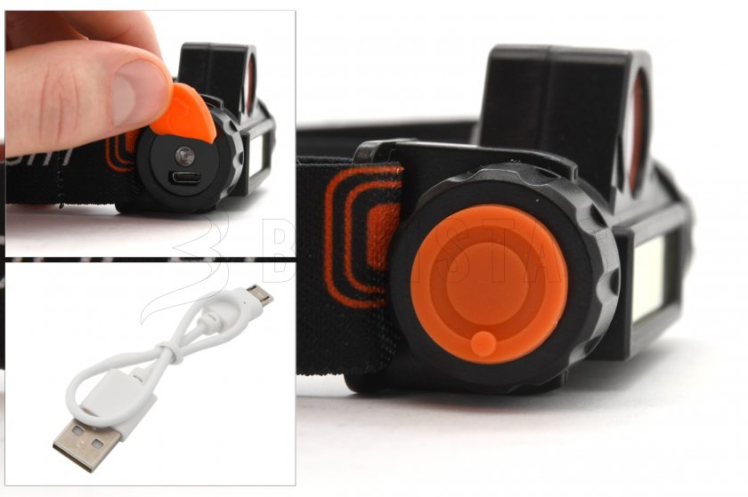 Lampe frontale rechargeable Cattara 120lm