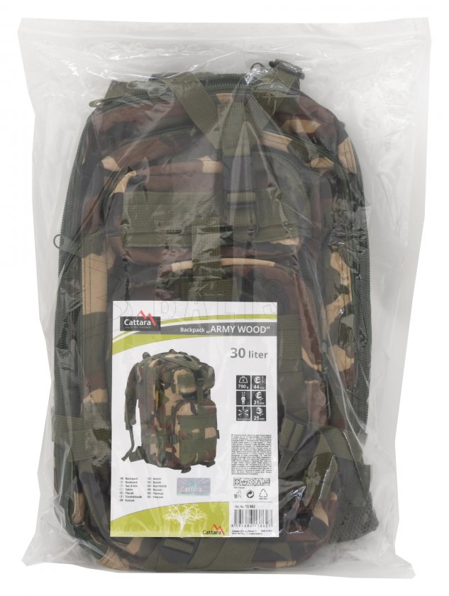 Sac à dos Cattara 30l ARMY WOOD