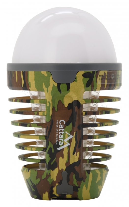 Lampe de poche PEAR ARMY rechargeable + attrape-insectes