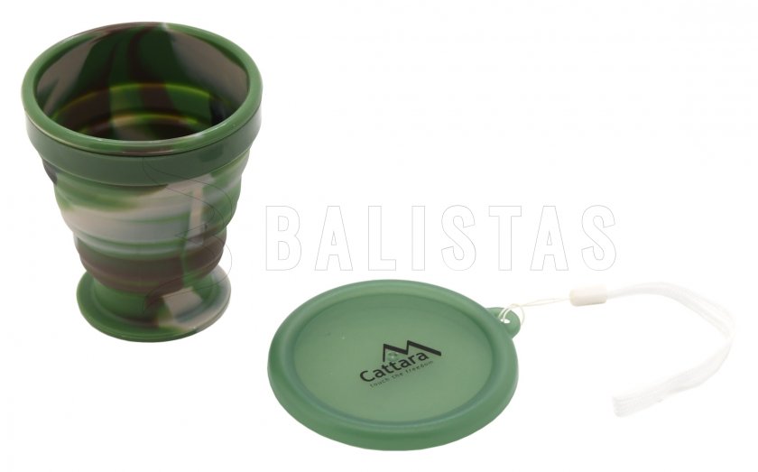 Gobelet pliable en silicone ARMY 200ml
