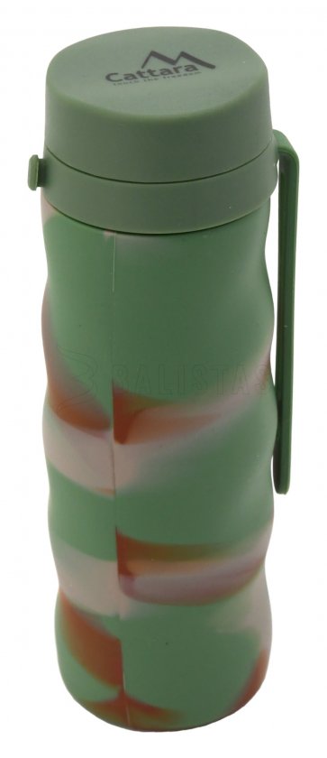 Gourde pliable en silicone ARMY 550ml