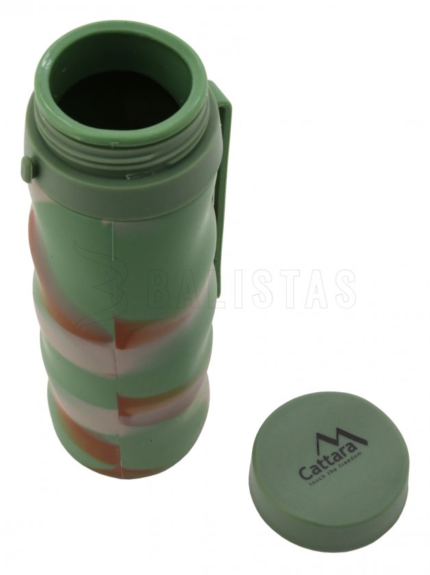 Gourde pliable en silicone ARMY 550ml