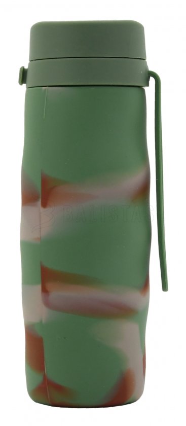 Gourde pliable en silicone ARMY 550ml