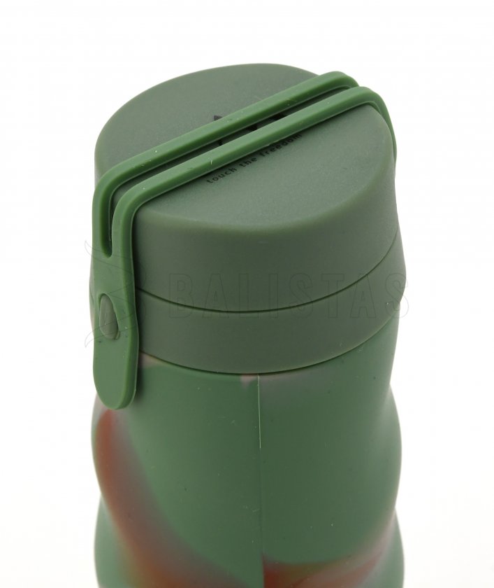 Gourde pliable en silicone ARMY 550ml