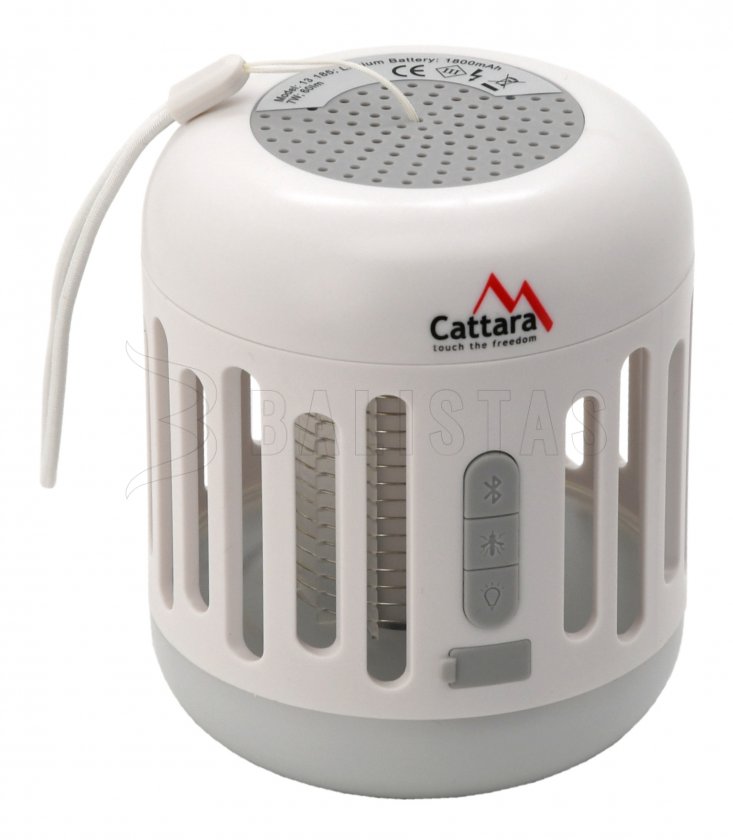 Lampe MUSIC CAGE Bluetooth rechargeable + piège à insectes UV