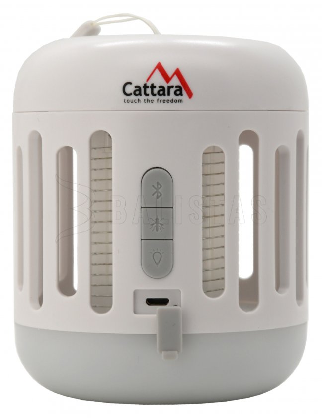 Lampe MUSIC CAGE Bluetooth rechargeable + piège à insectes UV