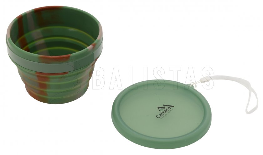 Bol pliable en silicone ARMY 550ml