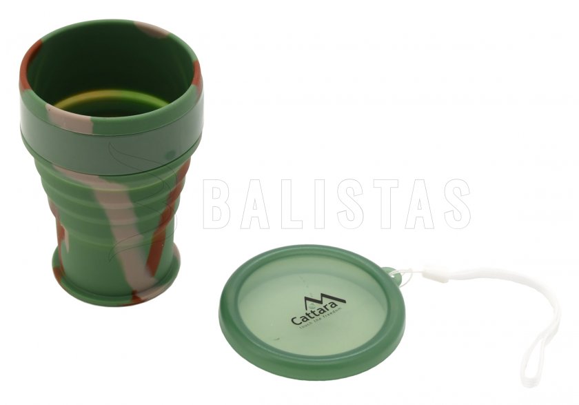 Gobelet pliable en silicone ARMY 350ml