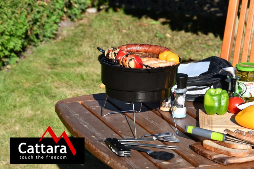 Barbecue au charbon de bois BOSA portable avec sac