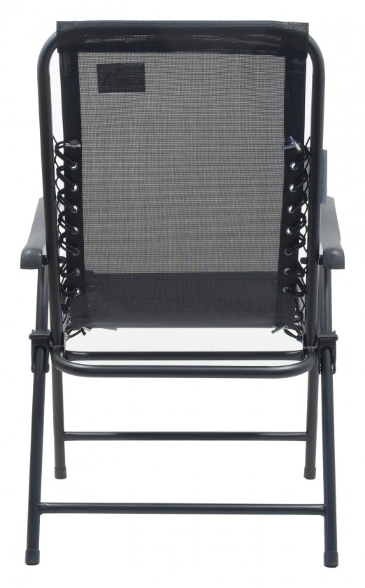 Chaise de jardin pliante TERST noir
