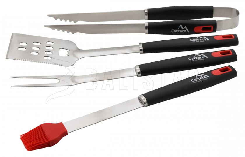 Set d’outils de grillade INFERNO, lot de 4 pcs