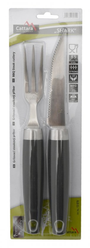 Couverts pour grillades et steaks SHARK