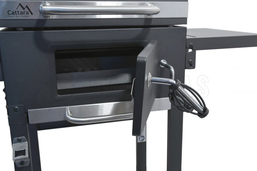 Gril au charbon de bois ROYAL PARTNER grille en fonte