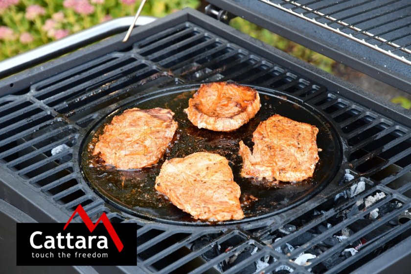 Plaque de grillade ronde LITINA (pour barbecues ROYAL CLASSIC et ROYAL GRANDE)