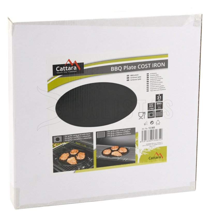 Plaque de grillade ronde LITINA (pour barbecues ROYAL CLASSIC et ROYAL GRANDE)