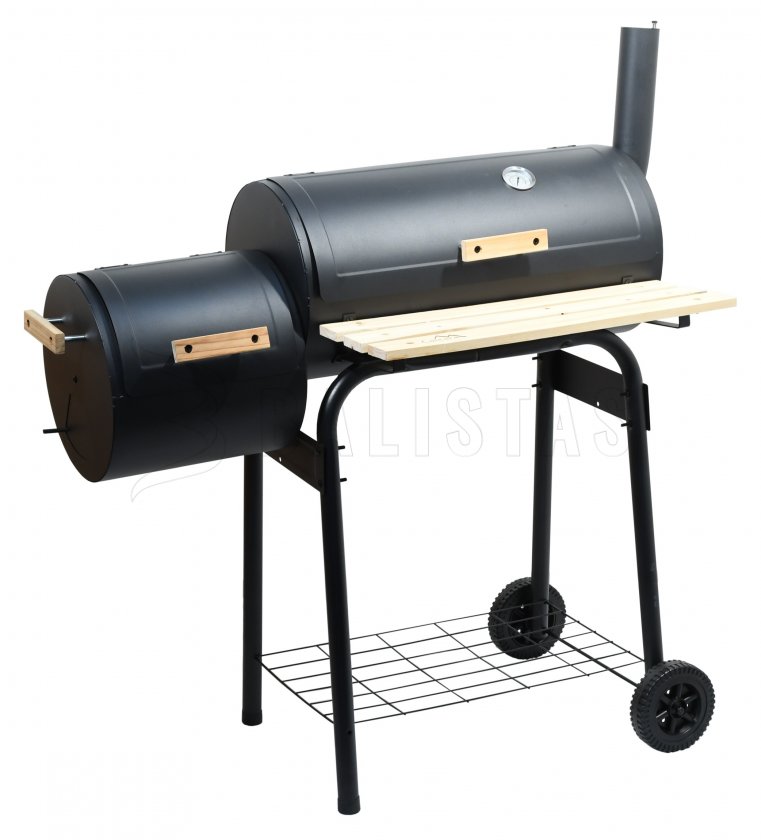 Barbecue au charbon de bois SMOKIE avec fumoir