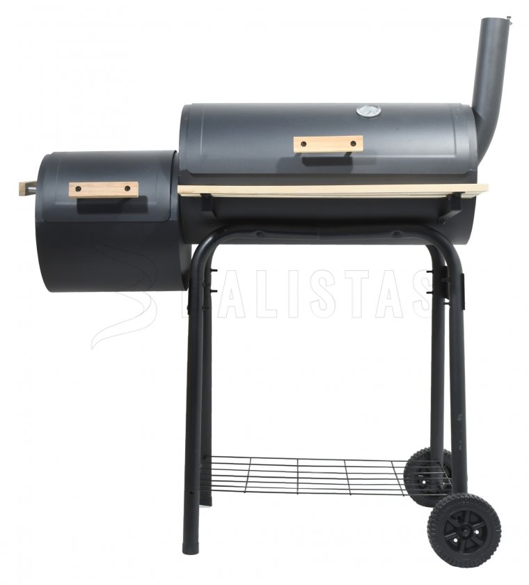 Barbecue au charbon de bois SMOKIE avec fumoir