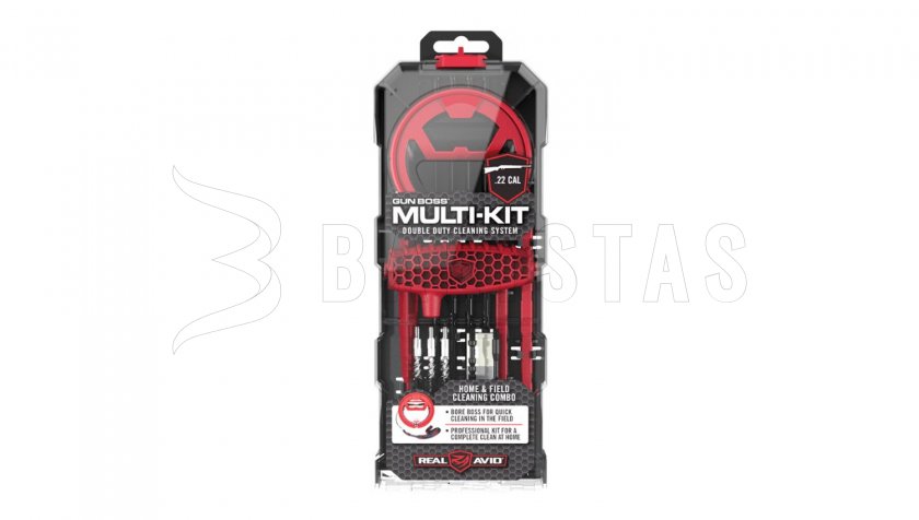 Kit de nettoyage Real Avid Gun Boss Multi-Kit cal.22 (5,5mm)